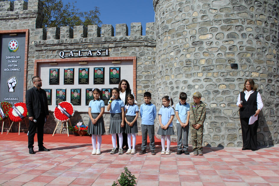 Qaxda “Şəhidlər qalası” ucaldılıb