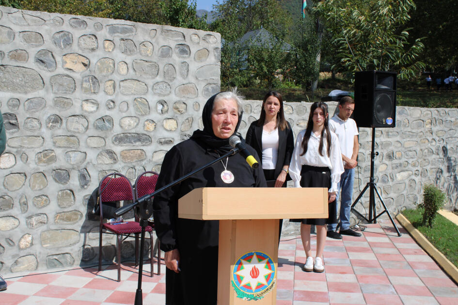 Qaxda “Şəhidlər qalası” ucaldılıb