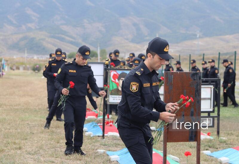 Xocalıda 27 Sentyabr Anım Günü ilə bağlı Şəhidlər xiyabanı ziyarət olunub