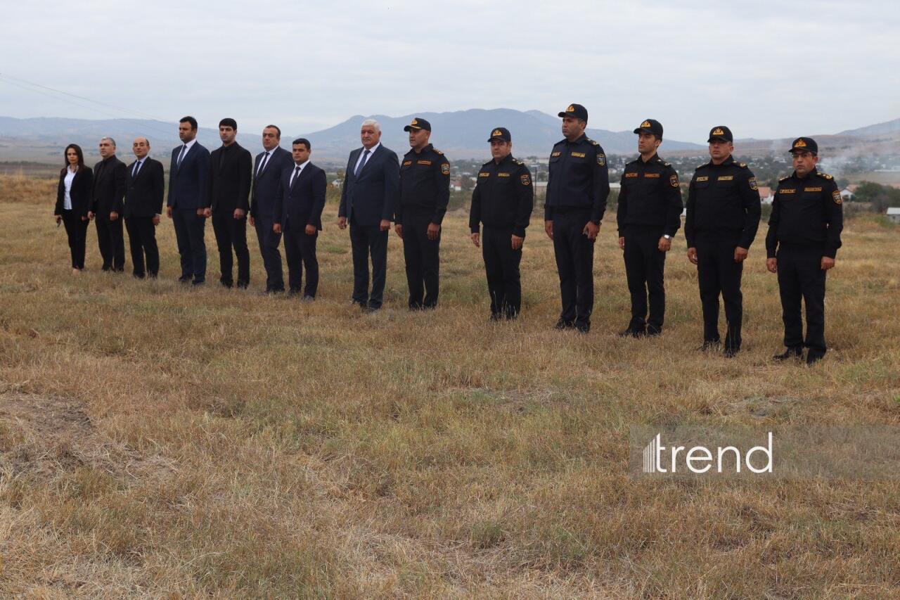 Xocalıda 27 Sentyabr Anım Günü ilə bağlı Şəhidlər xiyabanı ziyarət olunub