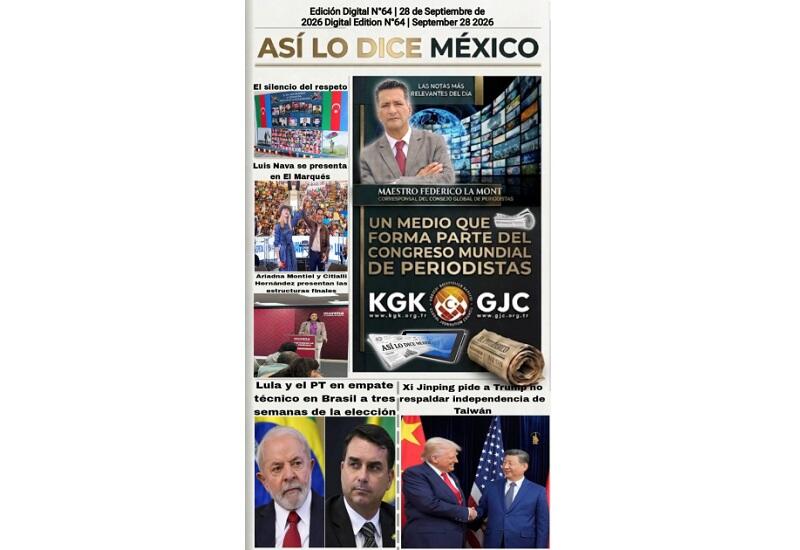 “Ası Lo Dice Mexico" qəzeti: 27 Sentyabr milli iradənin və tarixi yaddaşın rəmzidir