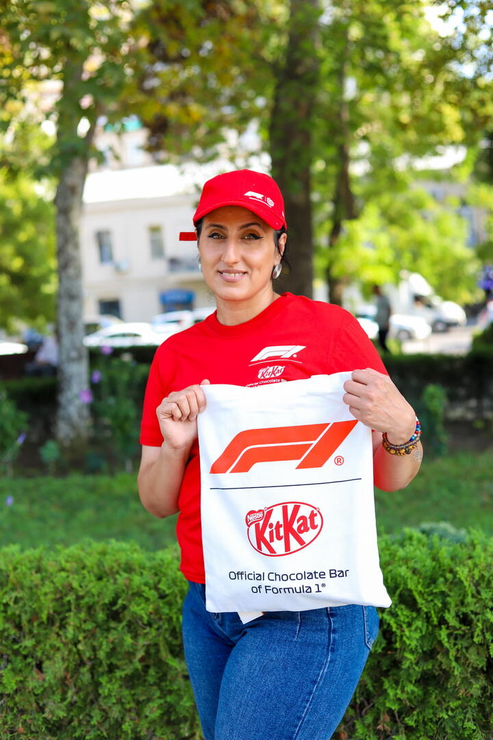 KitKat fasiləsindən tribunaya: kampaniya qalibləri Formula 1® həyəcanını canlı yaşadılar
