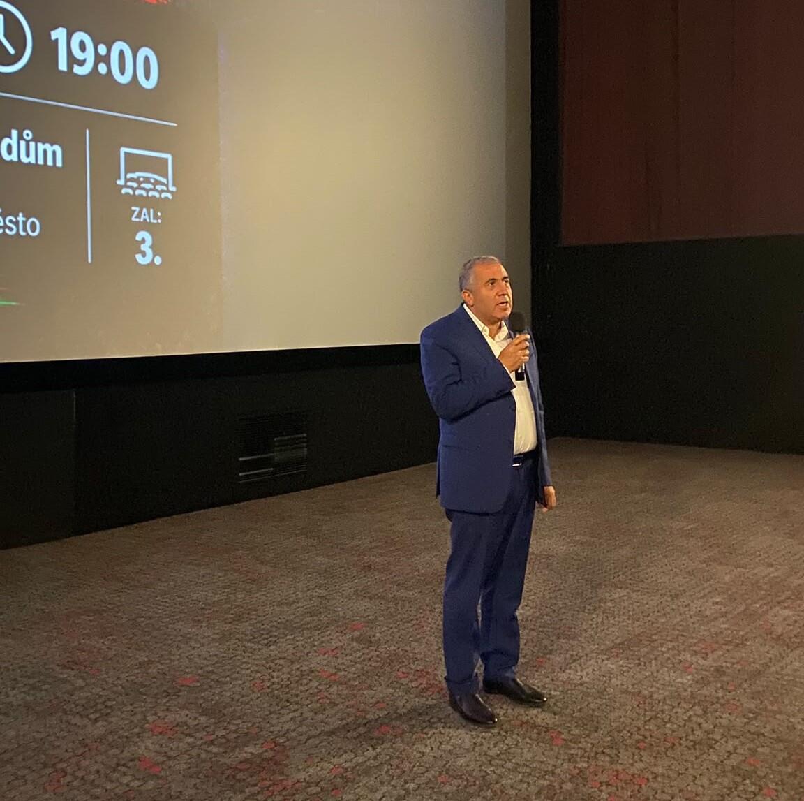 Praqada Azərbaycanın Milli Qəhrəman Natiq Qasımov haqqında film nümayiş olunub