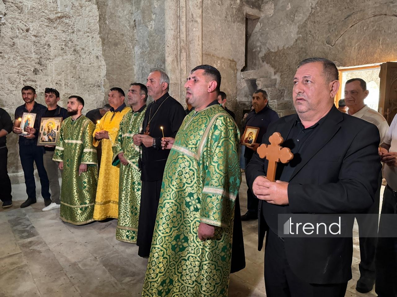 Alban-Udi icmasının nümayəndələri Xudavəng monastırını ziyarət ediblər
