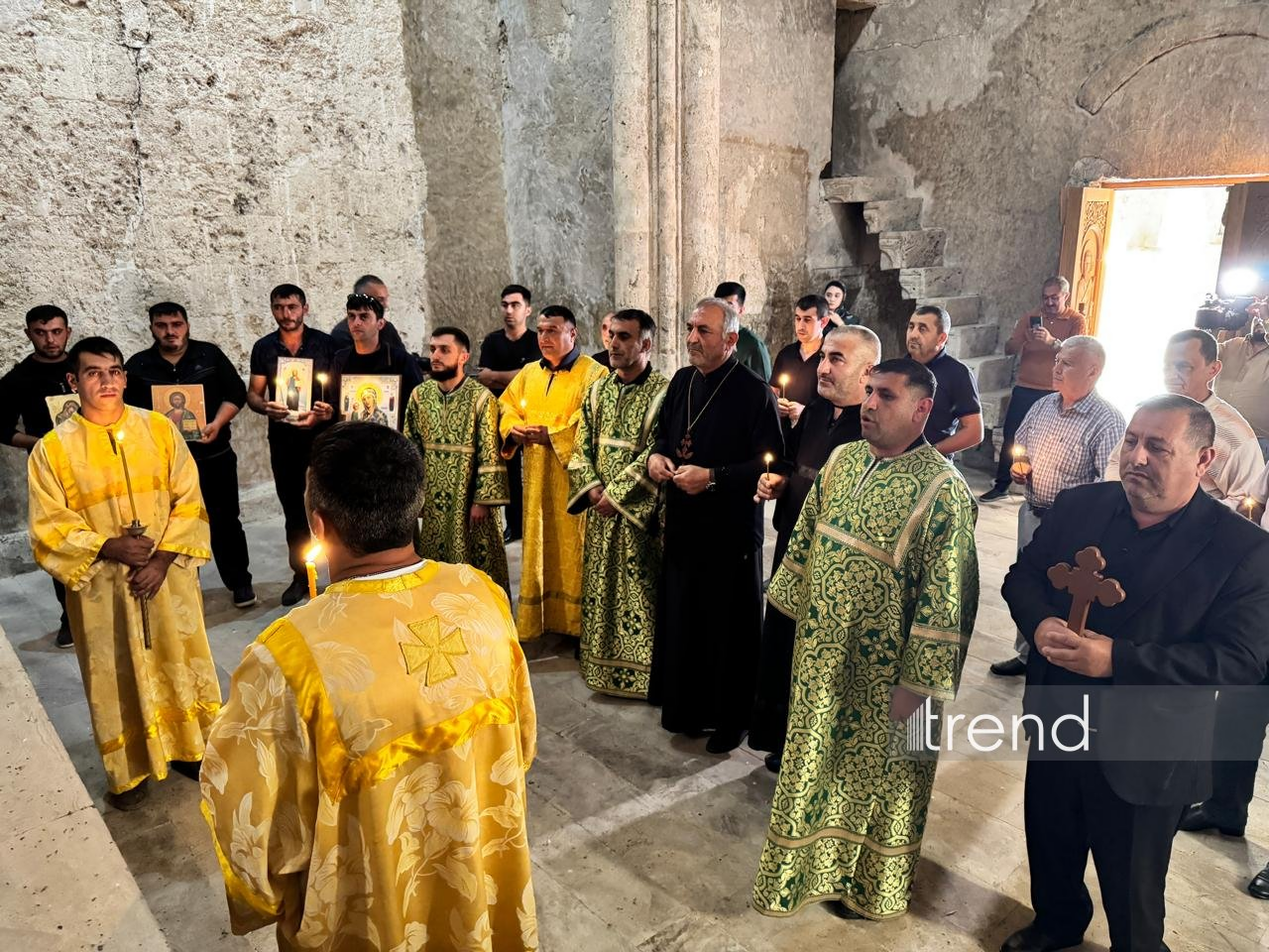 Alban-Udi icmasının nümayəndələri Xudavəng monastırını ziyarət ediblər