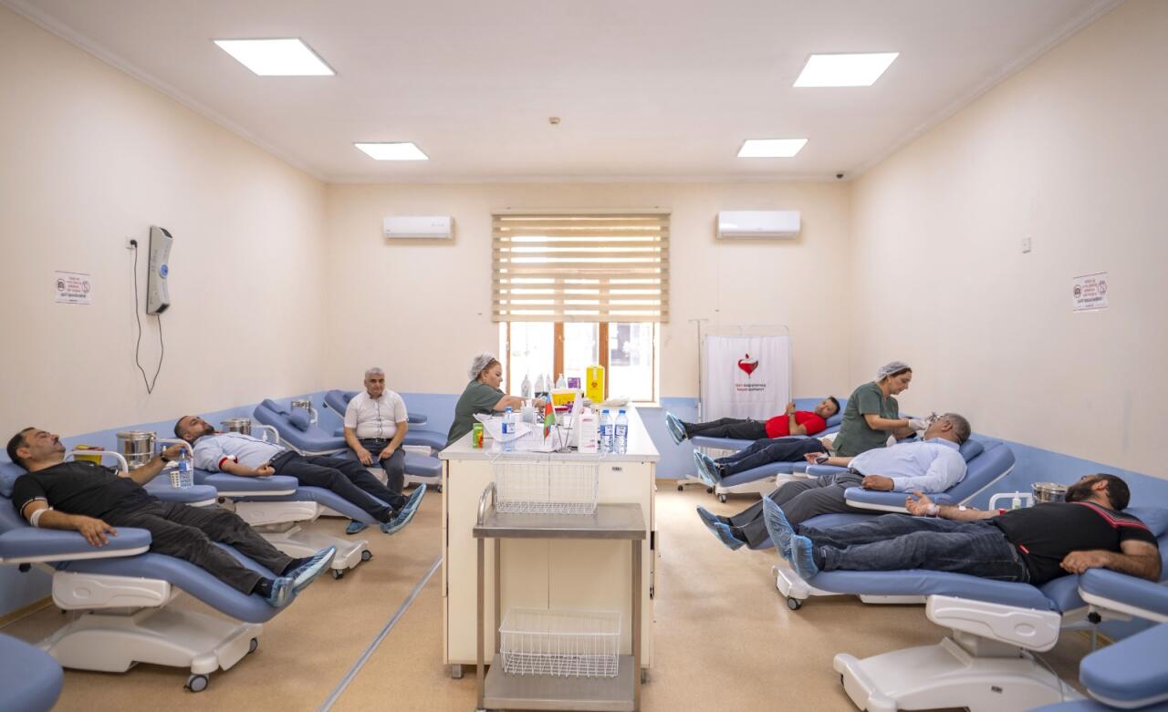 Anım Gününə həsr olunmuş qanvermə aksiyası keçirilib
