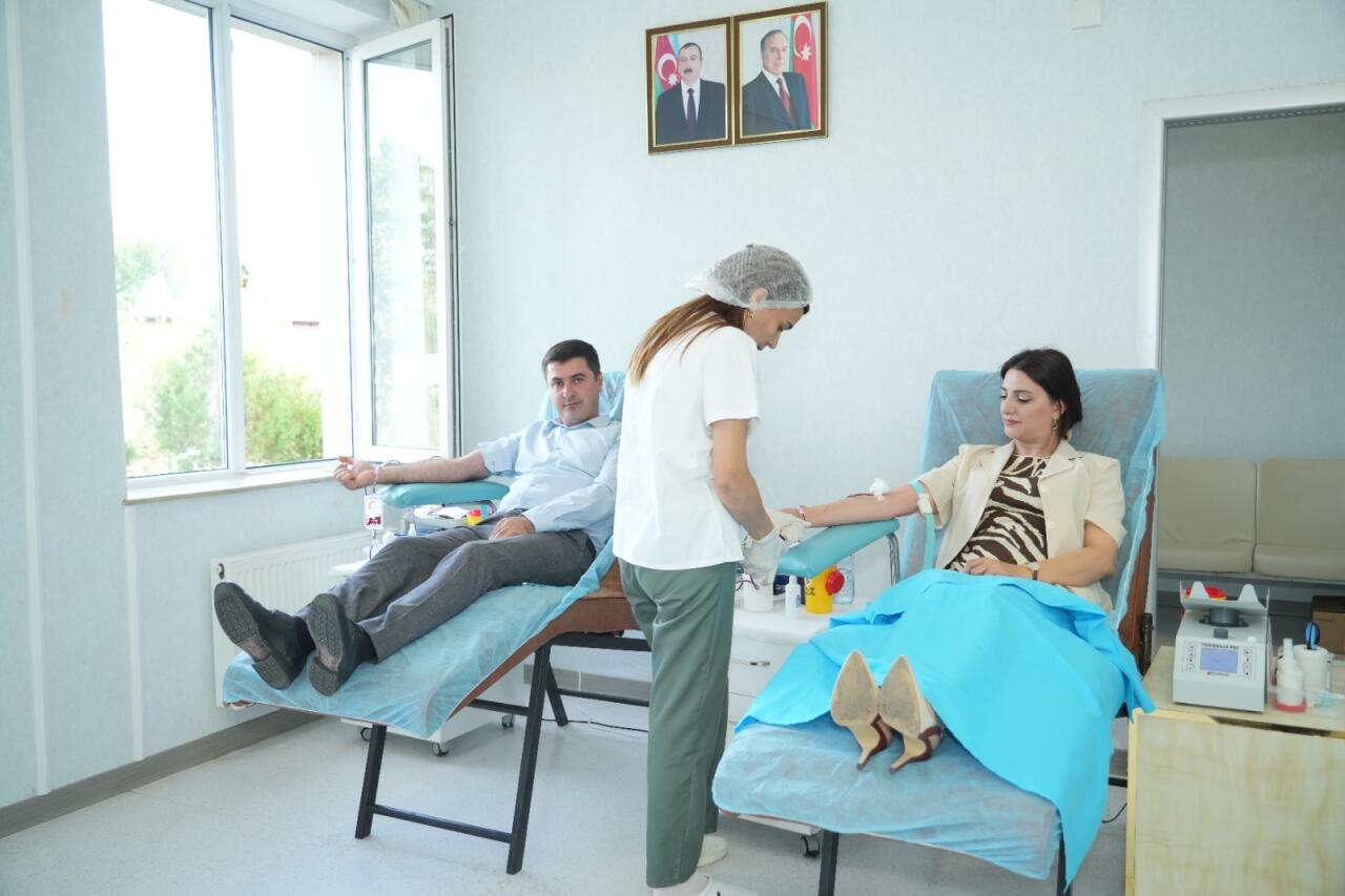 Anım Gününə həsr olunmuş qanvermə aksiyası keçirilib
