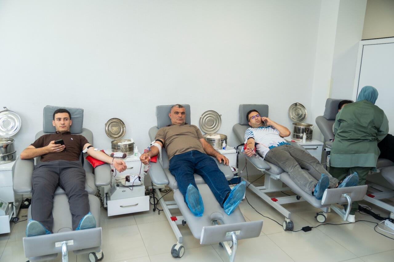 Anım Gününə həsr olunmuş qanvermə aksiyası keçirilib