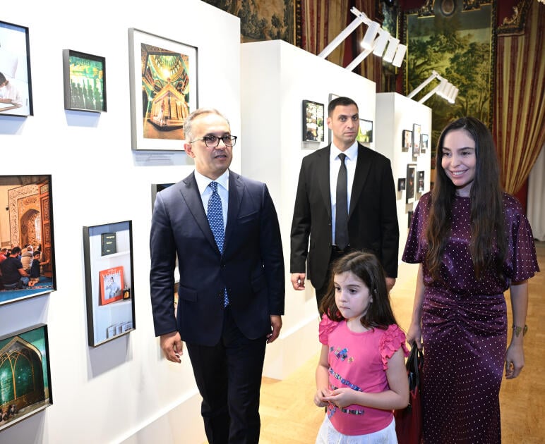 Leyla Əliyeva “Harmoniya” sənədli filminin təqdimat mərasimində iştirak edib