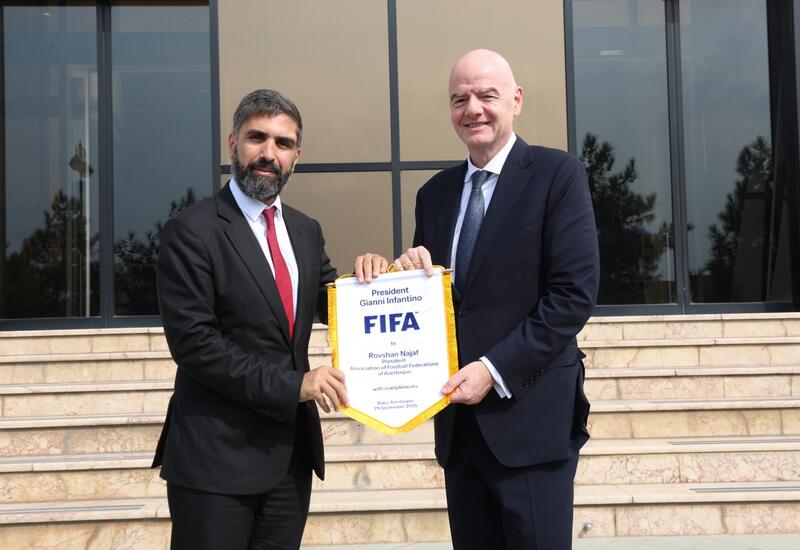 FIFA prezidentinə U-15 Dünya Çempionatına hazırlıq barədə məlumat verilib
