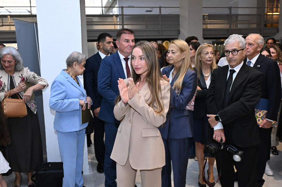 Leyla Əliyeva və Alyona Əliyeva Müqəddəs Taxt-Tacda Azərbaycan xalçaları sərgisinin açılışında iştirak ediblər