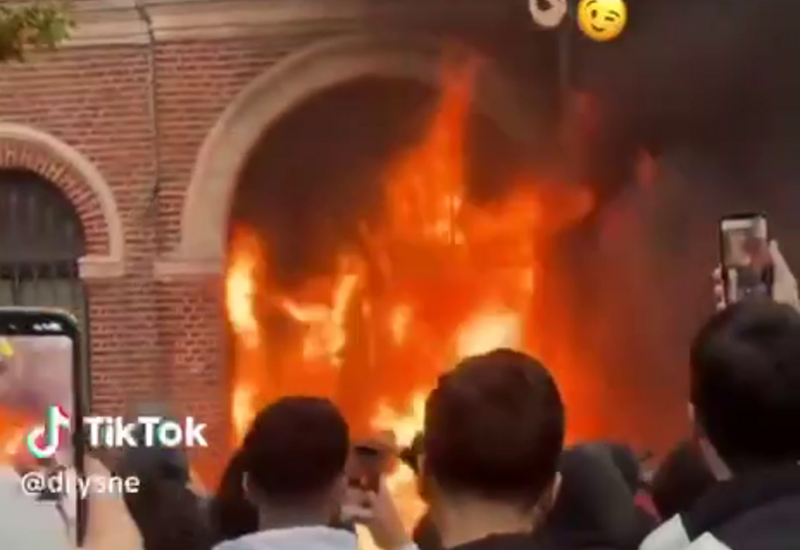 Протесты школьников во Франции переросли в беспорядки и столкновения с полицией