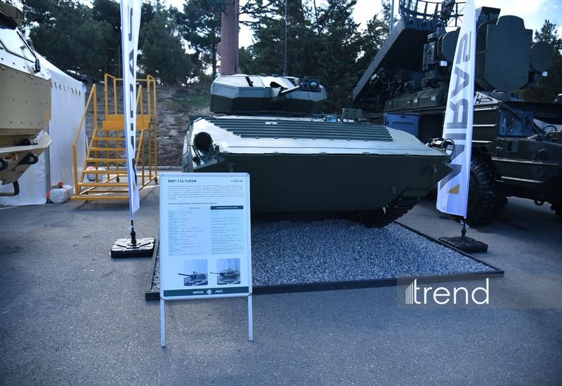 Азербайджан впервые показал модернизированную БМП-1 TURAN