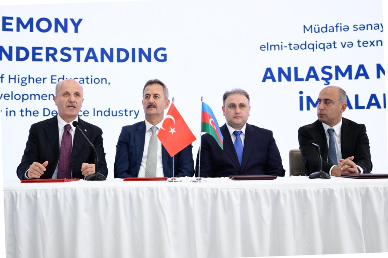 "ADEX-2026" çərçivəsində müdafiə sənayesi üzrə Memorandum imzalanıb