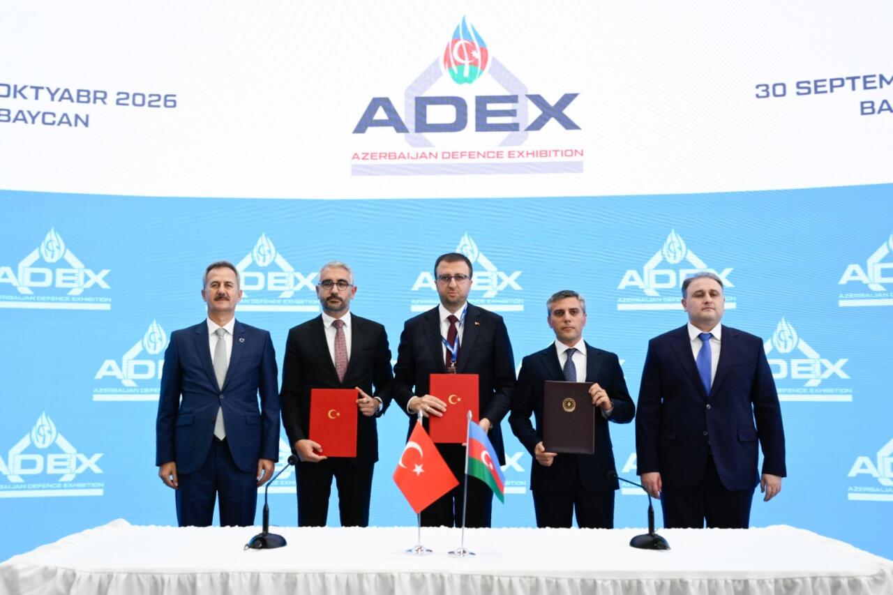 "ADEX-2026" çərçivəsində müdafiə sənayesi üzrə Memorandum imzalanıb