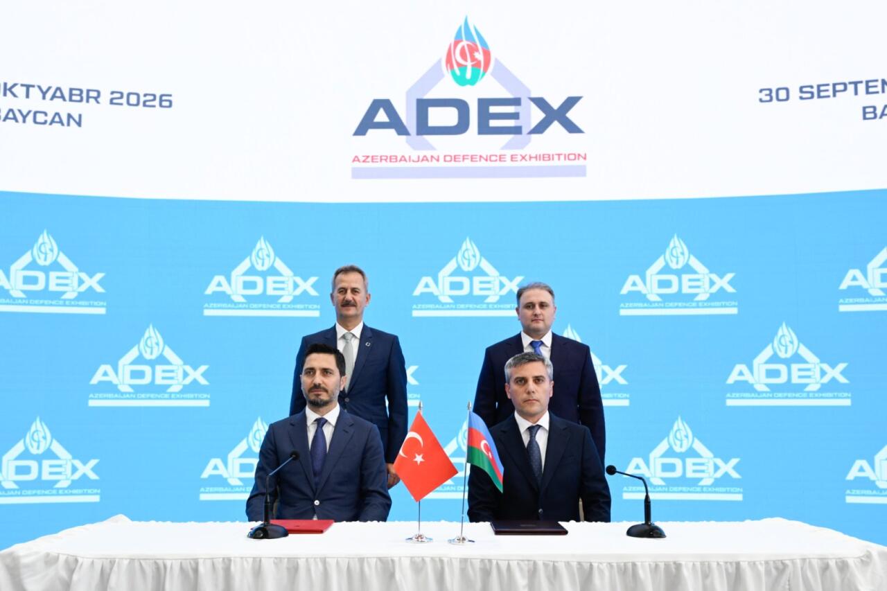 "ADEX-2026" çərçivəsində müdafiə sənayesi üzrə Memorandum imzalanıb