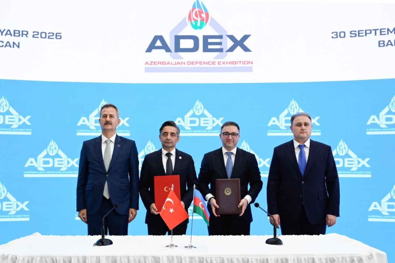 "ADEX-2026" çərçivəsində müdafiə sənayesi üzrə Memorandum imzalanıb