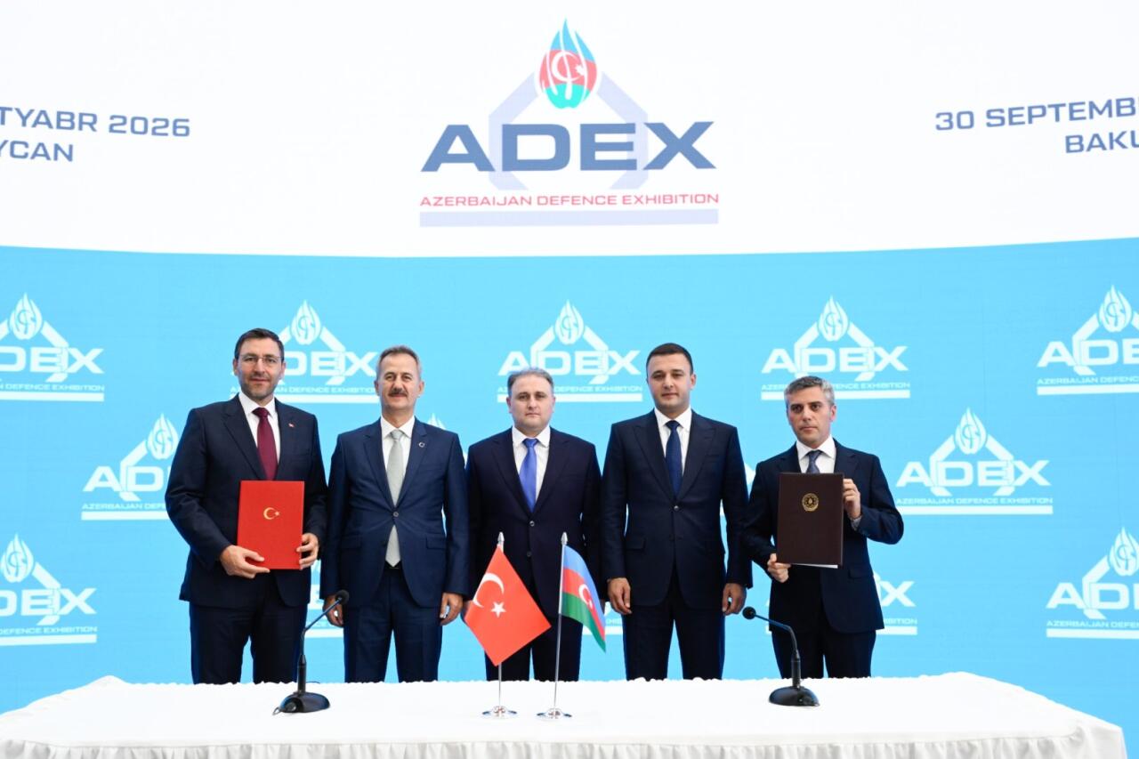 "ADEX-2026" çərçivəsində müdafiə sənayesi üzrə Memorandum imzalanıb