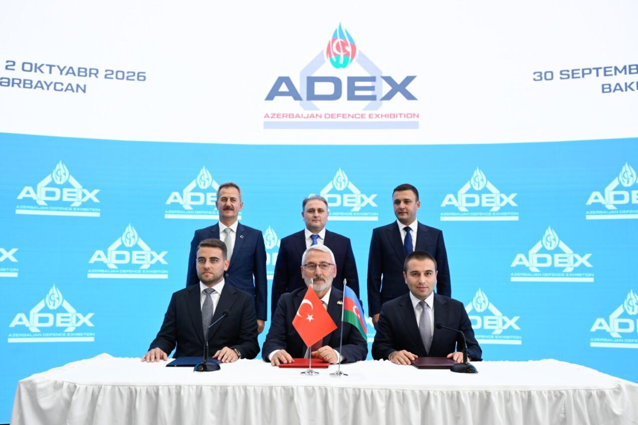 "ADEX-2026" çərçivəsində müdafiə sənayesi üzrə Memorandum imzalanıb