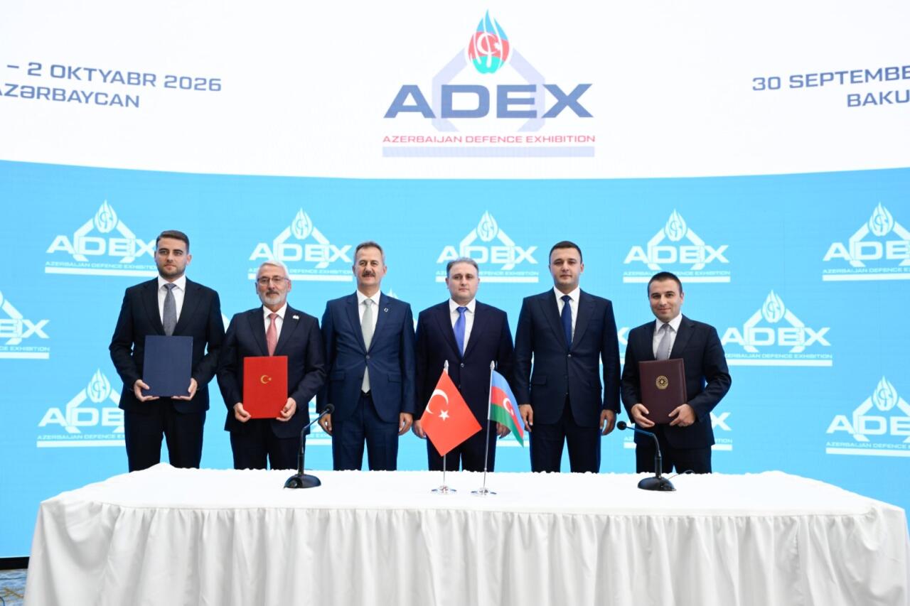 "ADEX-2026" çərçivəsində müdafiə sənayesi üzrə Memorandum imzalanıb