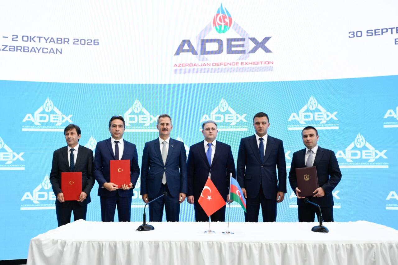 "ADEX-2026" çərçivəsində müdafiə sənayesi üzrə Memorandum imzalanıb