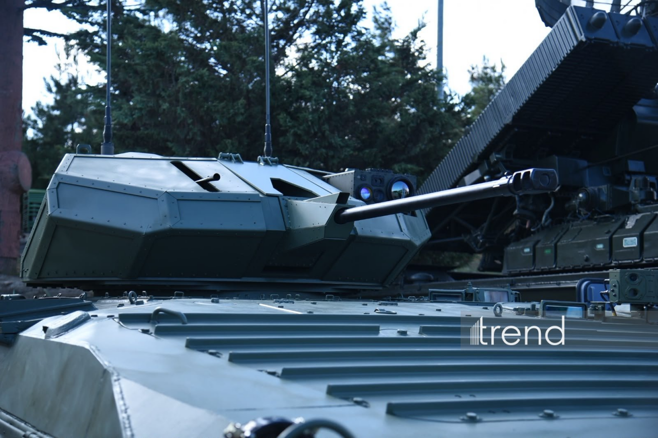 Азербайджан впервые показал модернизированную БМП-1 TURAN