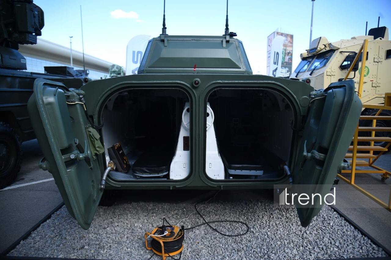 Азербайджан впервые показал модернизированную БМП-1 TURAN