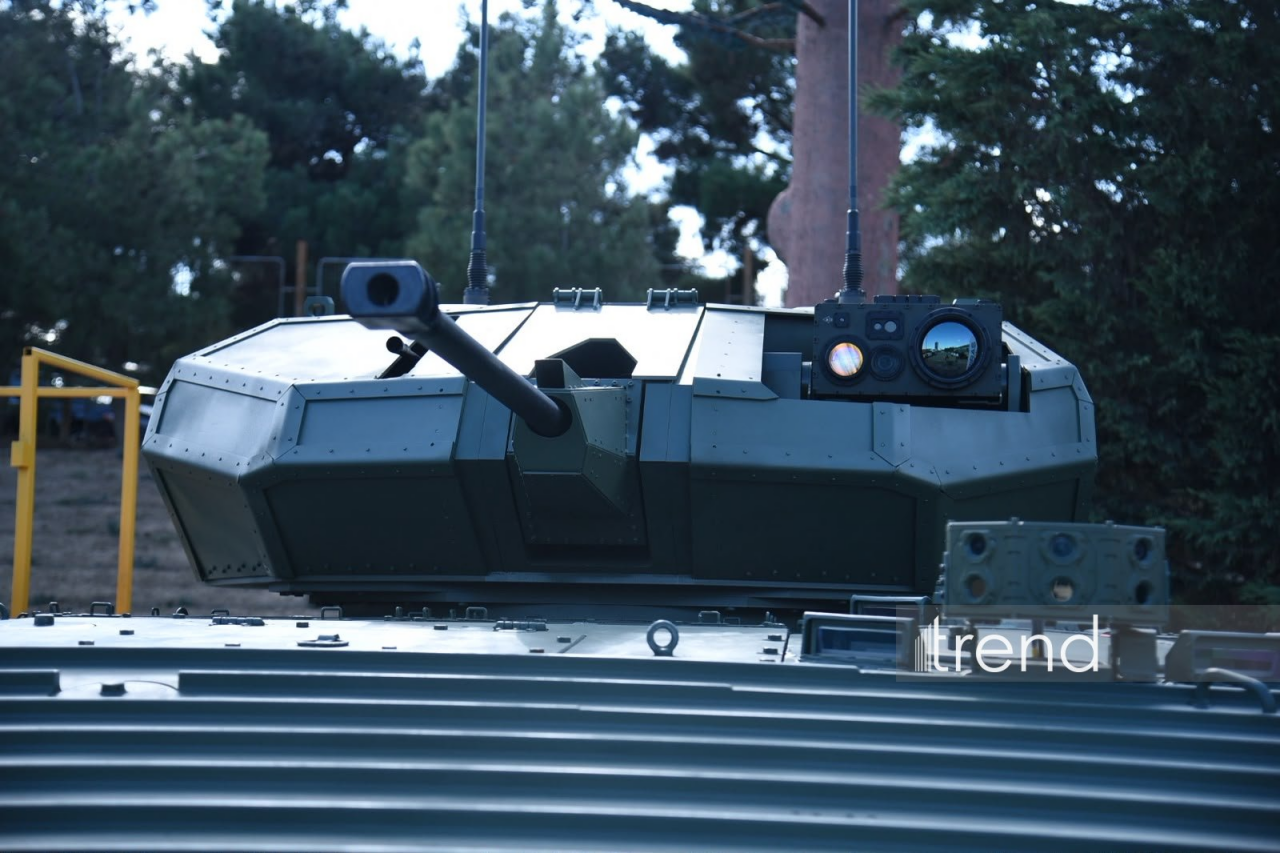 Азербайджан впервые показал модернизированную БМП-1 TURAN