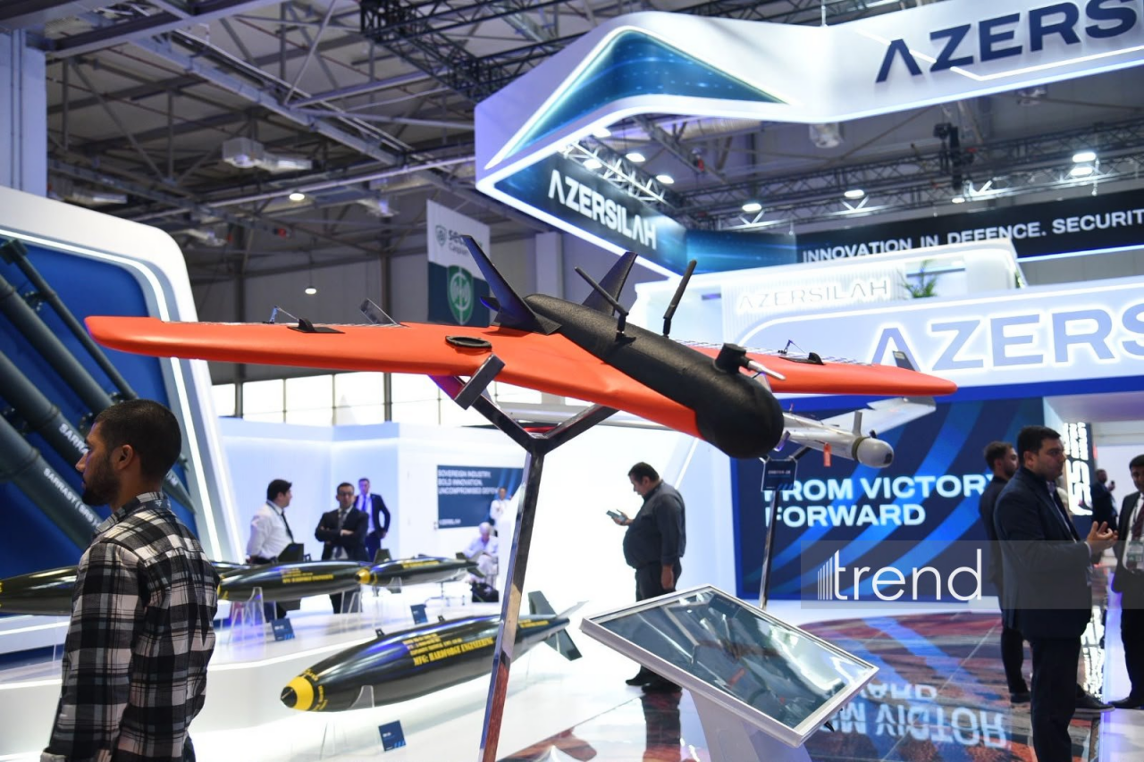Новые азербайджанские дроны QIRAT и ARROW на ADEX 2026