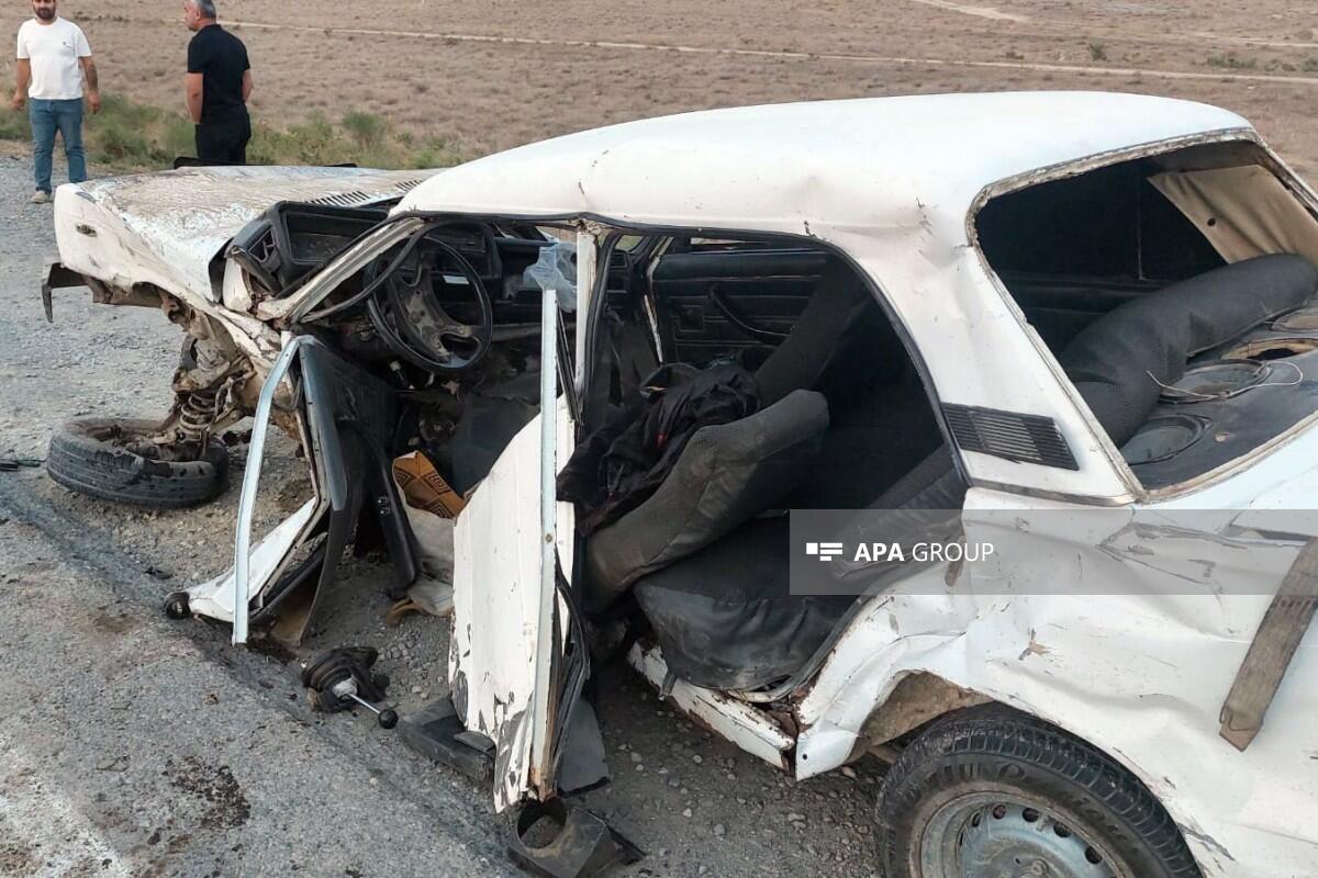 В Гаджигабуле столкнулись легковые автомобили,