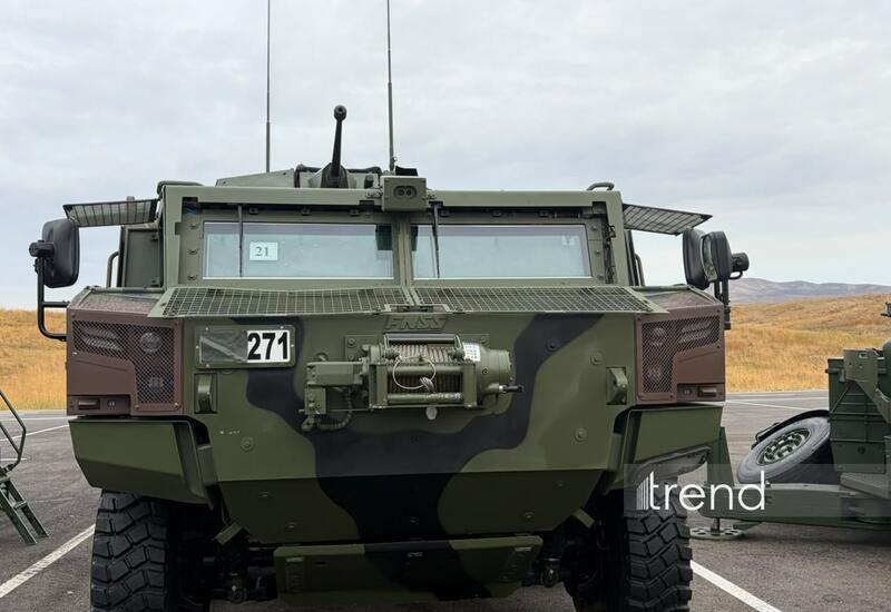 На ADEX-2026 показали военную технику с учений «Сила единства – 2026»