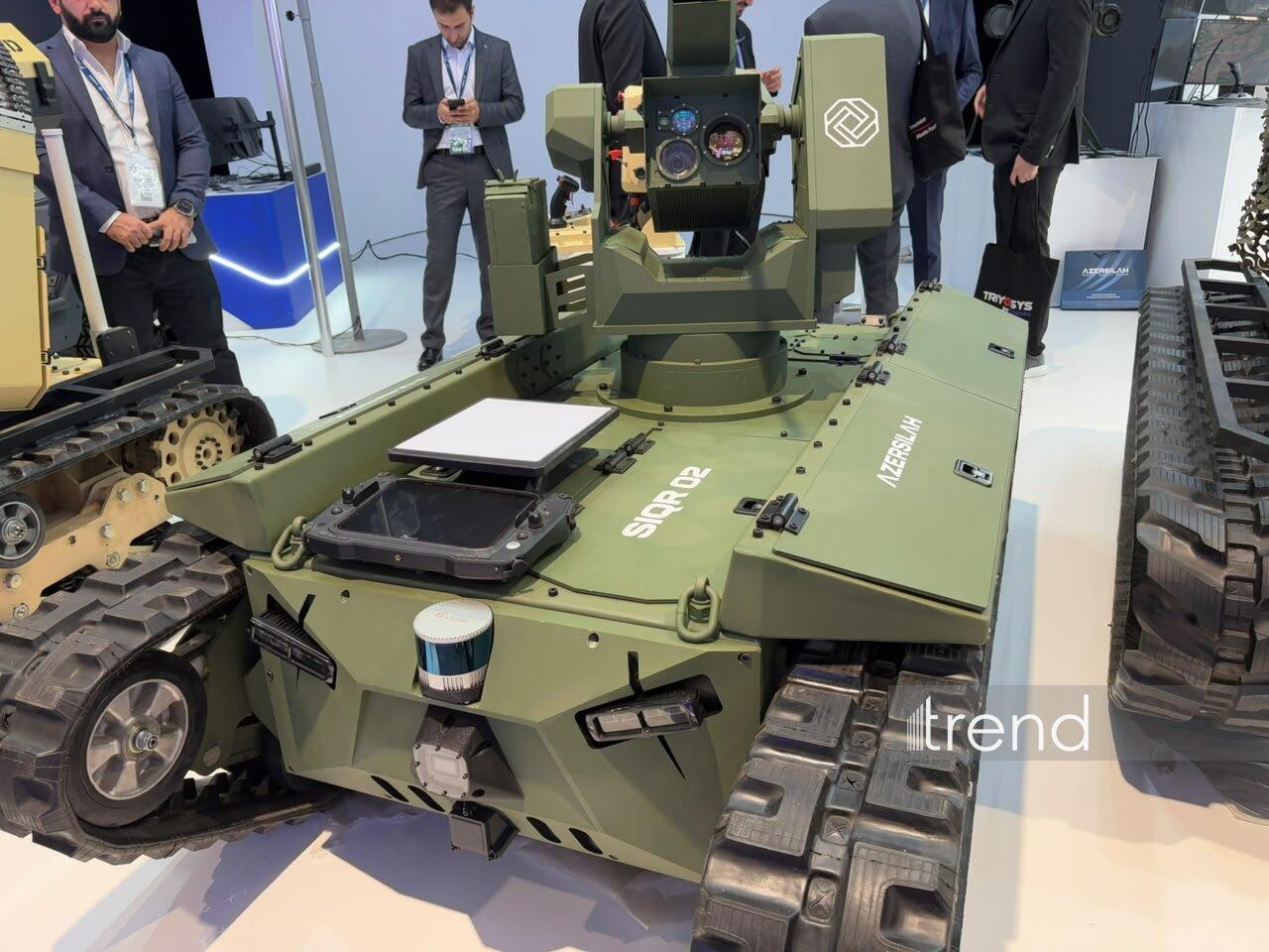 Азербайджан впервые показал боевых роботов на ADEX 2026