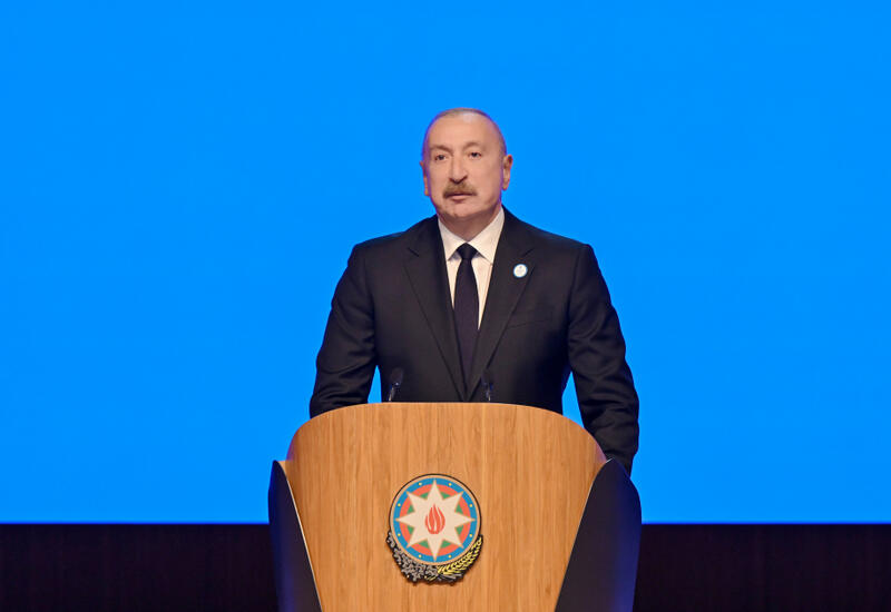 Prezident İlham Əliyev: İlk dəfədir qurultayımız Azərbaycan öz ərazi bütövlüyünü və suverenliyini tam bərpa edəndən sonra keçirilir
