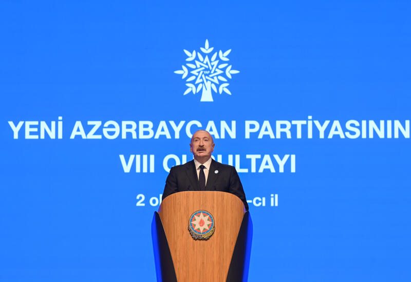 Prezident İlham Əliyev: Şanlı Zəfərimizdən sonra fəaliyyətimiz ərazi bütövlüyümüzün tam bərpasına istiqamətləndirilmişdi