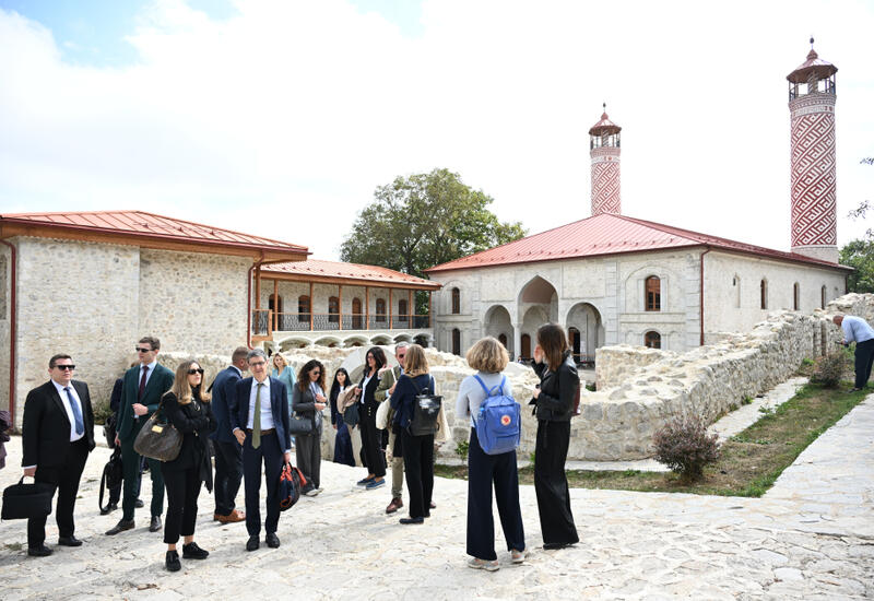 Avropa İttifaqı Şurasının üzvləri Şuşada olublar