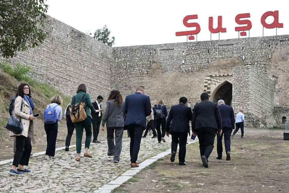 Avropa İttifaqı Şurasının üzvləri Şuşada olublar