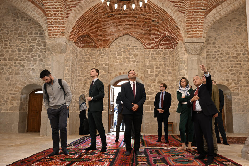 Avropa İttifaqı Şurasının üzvləri Şuşada olublar