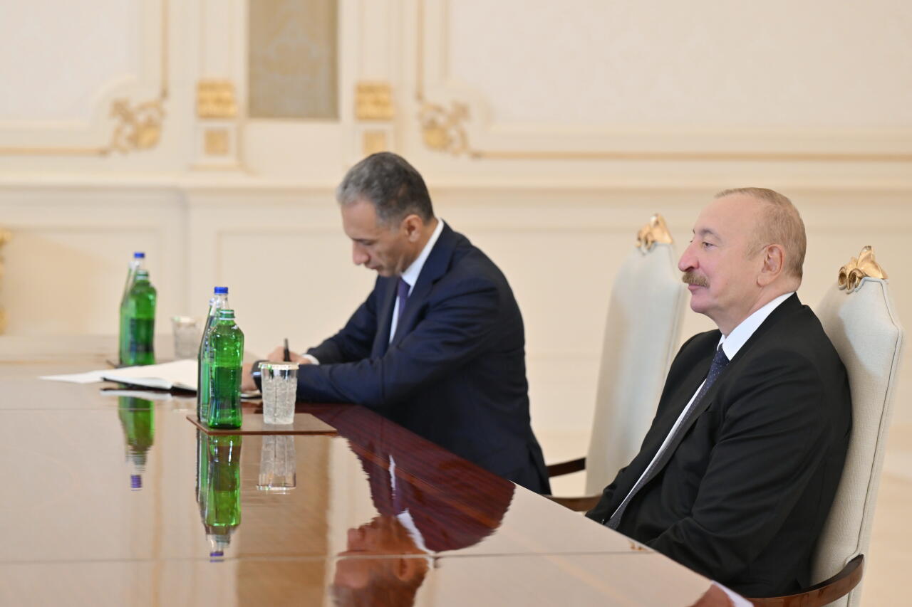 Президент Ильхам Алиев принял президента Международной федерации дзюдо