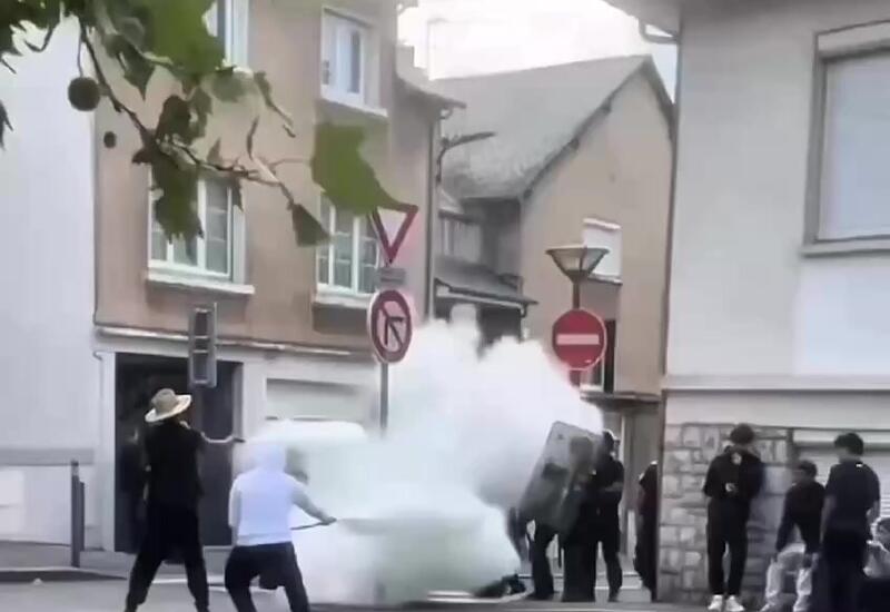 Протесты во Франции: