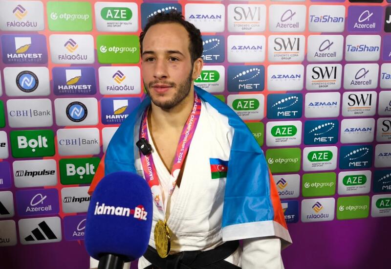 Ахмед Юсифов: "Моя следующая цель — стать чемпионом Европы и Олимпийских игр"
