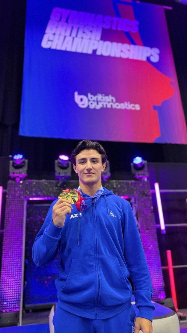 Tofiq Əliyev Böyük Britaniyada iki qızıl medal qazanı