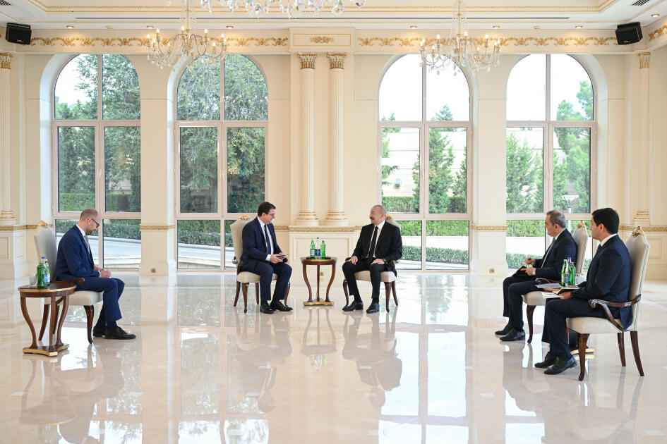 Президент Ильхам Алиев принял новоназначенного посла Австрии