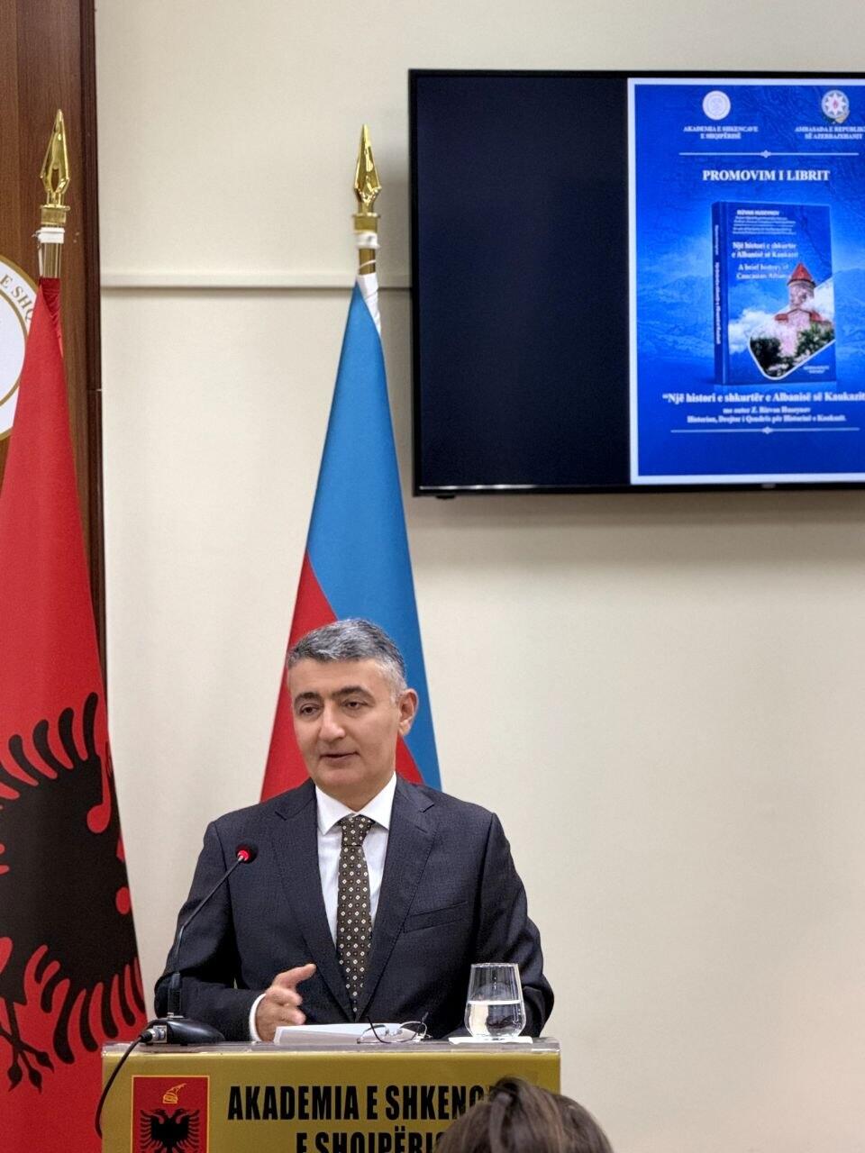 В Академии наук Албании презентована «Краткая история Кавказской Албании»»
