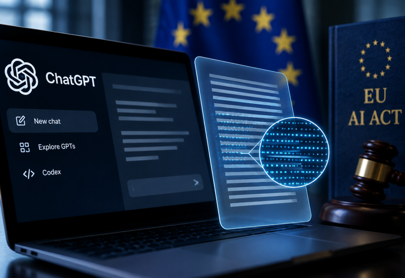 OpenAI начнет помечать тексты ChatGPT и Codex в ЕС