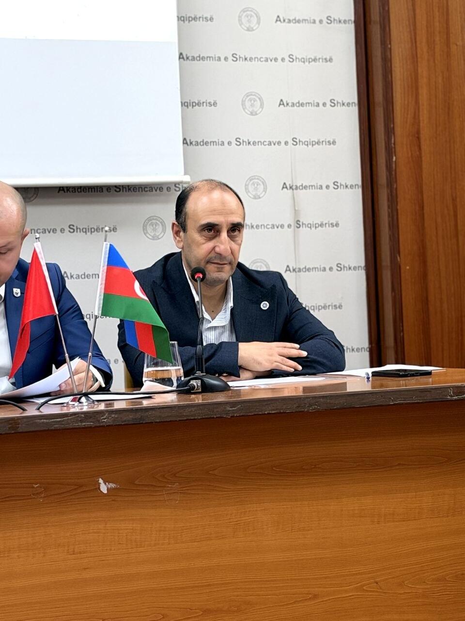 В Академии наук Албании презентована «Краткая история Кавказской Албании»»