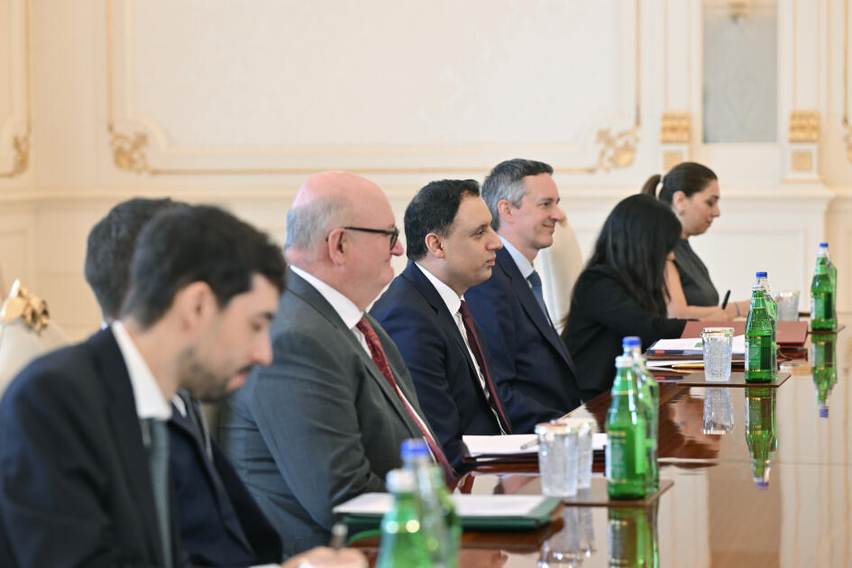 Президент Ильхам Алиев принял государственного министра по торговле Великобритании