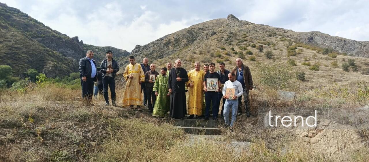 Представители Албано-удинской религиозной общины посетили монастырь Агоглан в Лачине