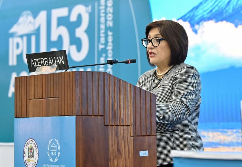 Milli Məclisin sədri Sahibə Qafarova PAİ Assambleyasının ümumi müzakirələrində çıxış edib