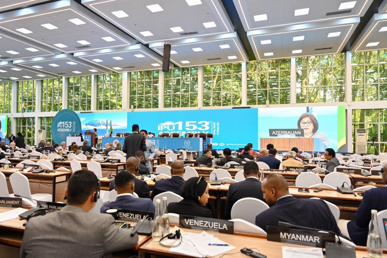 Milli Məclisin sədri Sahibə Qafarova PAİ Assambleyasının ümumi müzakirələrində çıxış edib