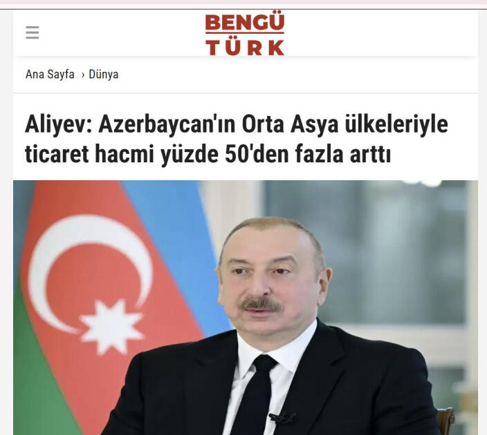 СМИ Турции широко осветили визит Президента Азербайджана в Туркменистан